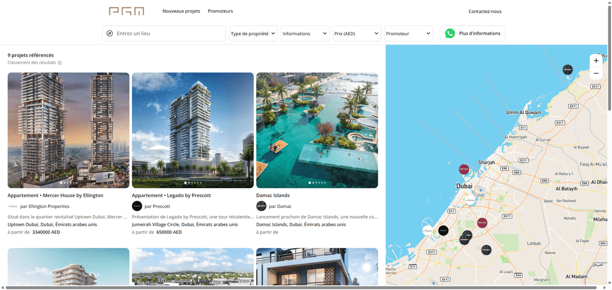 PGM Real Estate — Immobilier haut de gamme Dubaï